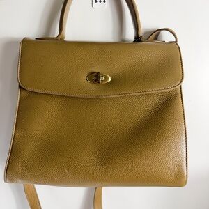 Coach Madison Vintage Leather 2Way Bag Caramel